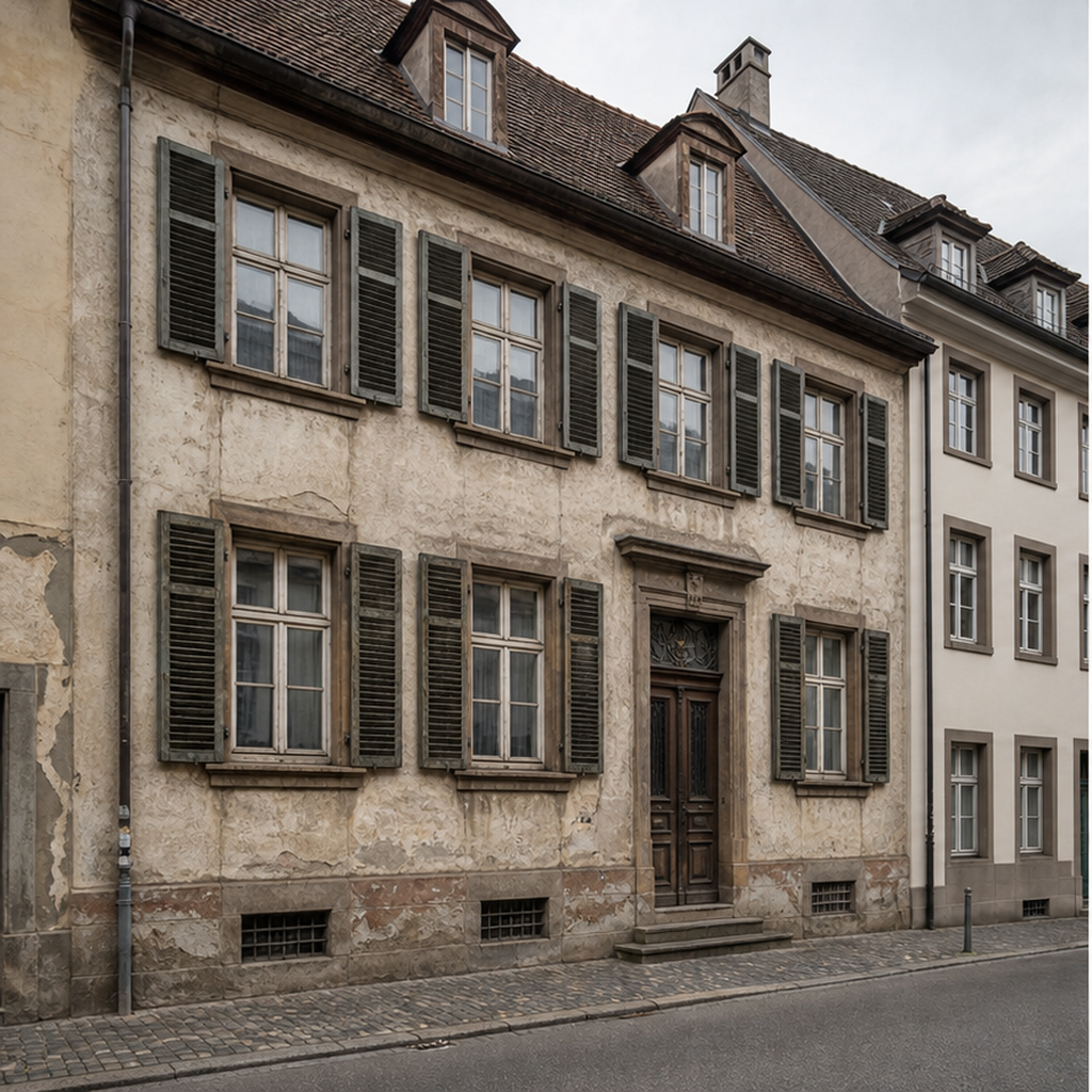 Altbau Sanierung - Basel – vor der Renovation