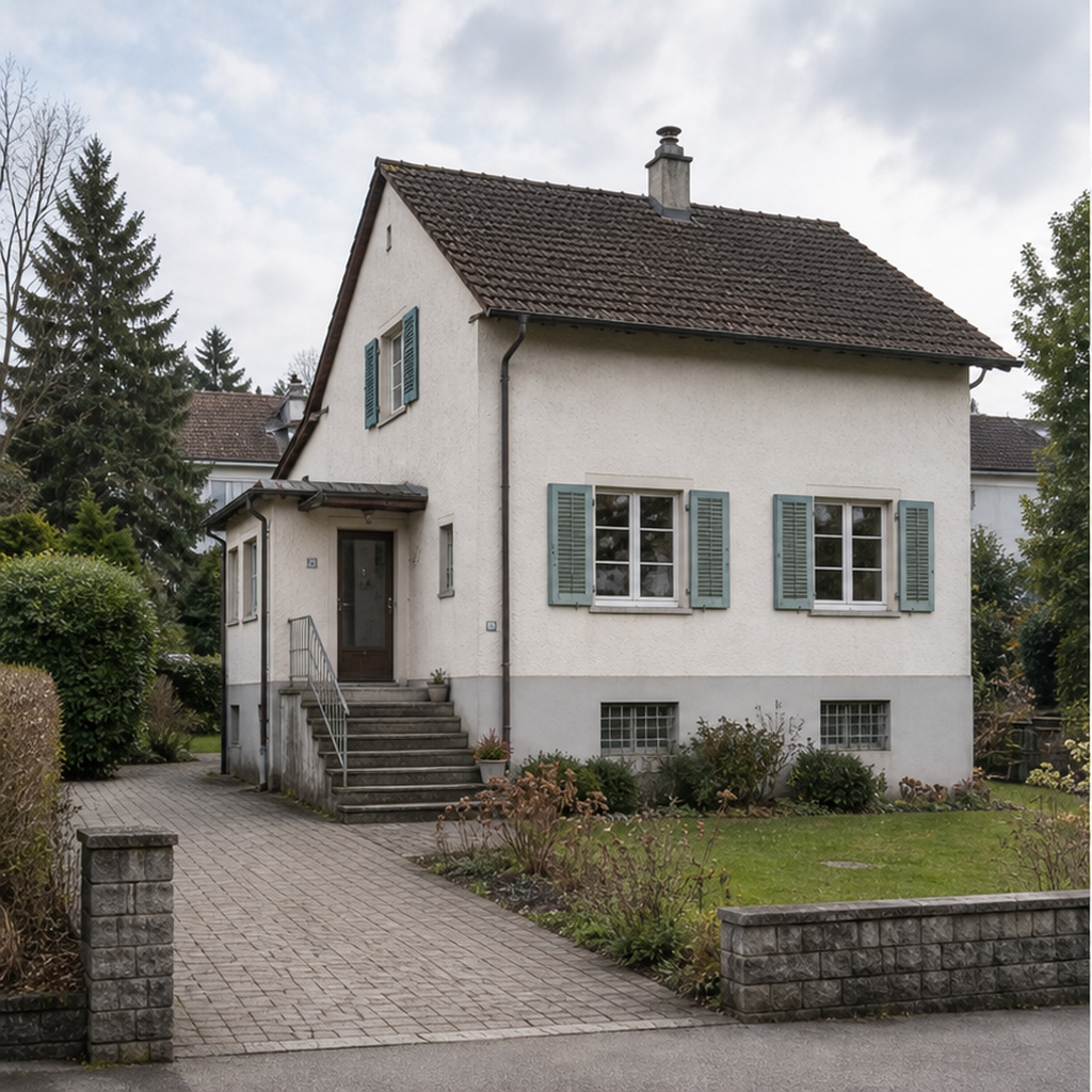 Einfamilienhaus - Meilen – vor der Renovation